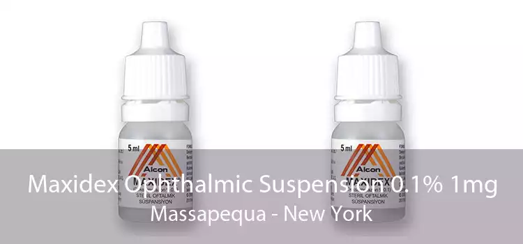 Maxidex Ophthalmic Suspension 0.1% 1mg Massapequa - New York