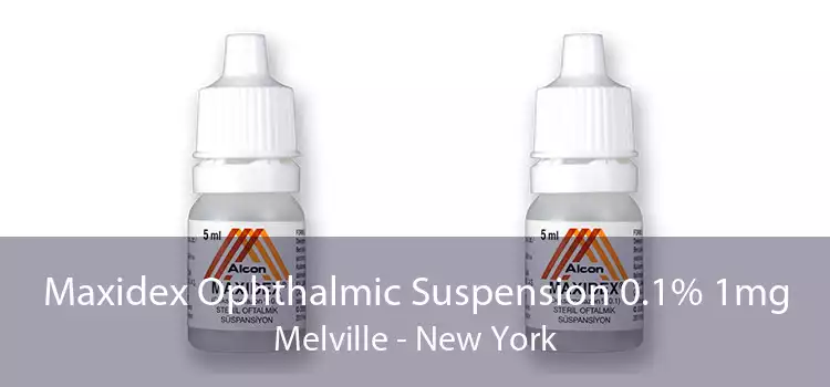 Maxidex Ophthalmic Suspension 0.1% 1mg Melville - New York
