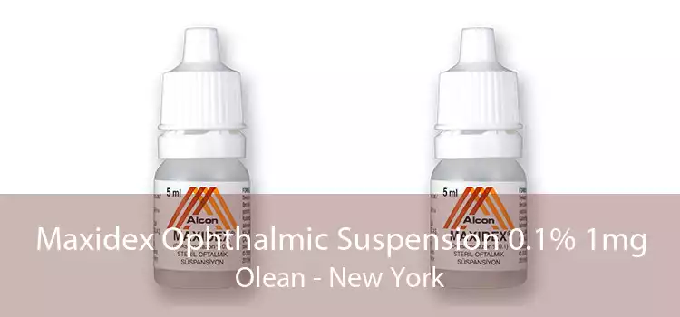 Maxidex Ophthalmic Suspension 0.1% 1mg Olean - New York