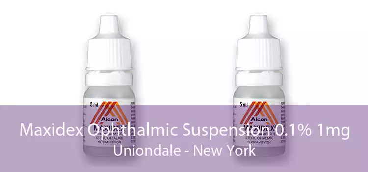Maxidex Ophthalmic Suspension 0.1% 1mg Uniondale - New York