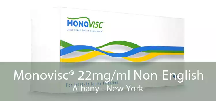 Monovisc® 22mg/ml Non-English Albany - New York
