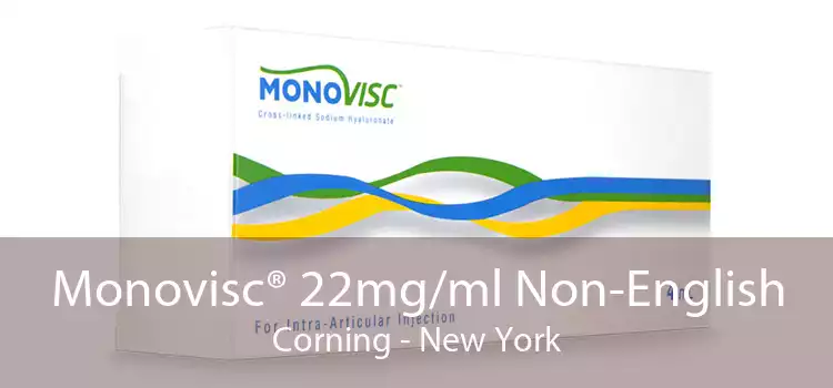 Monovisc® 22mg/ml Non-English Corning - New York