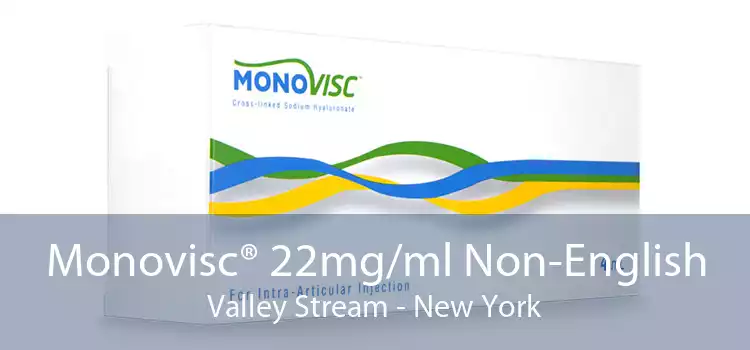 Monovisc® 22mg/ml Non-English Valley Stream - New York