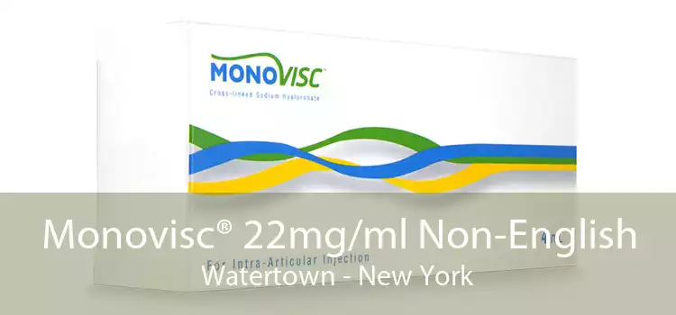 Monovisc® 22mg/ml Non-English Watertown - New York