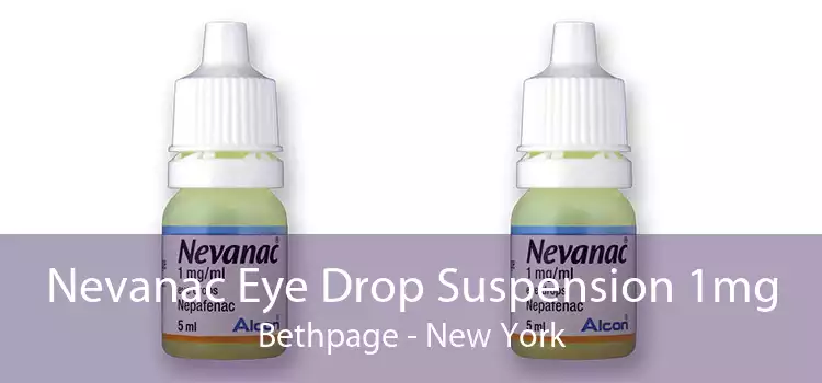 Nevanac Eye Drop Suspension 1mg Bethpage - New York