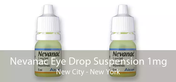 Nevanac Eye Drop Suspension 1mg New City - New York