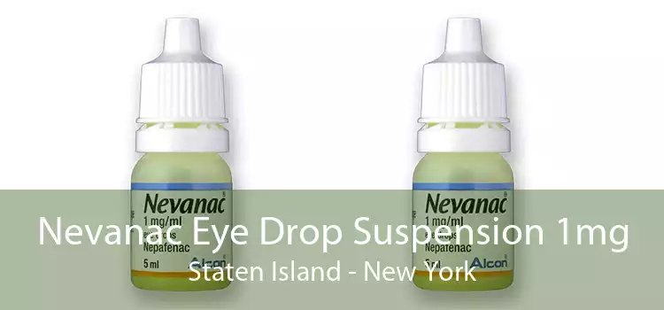 Nevanac Eye Drop Suspension 1mg Staten Island - New York