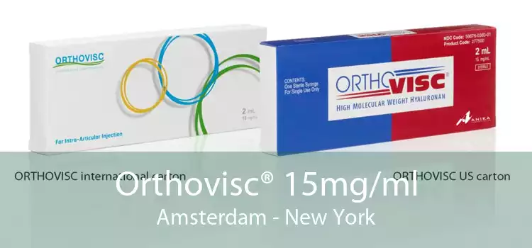 Orthovisc® 15mg/ml Amsterdam - New York