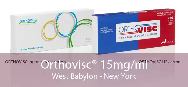 Orthovisc® 15mg/ml West Babylon - New York