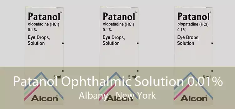 Patanol Ophthalmic Solution 0.01% Albany - New York