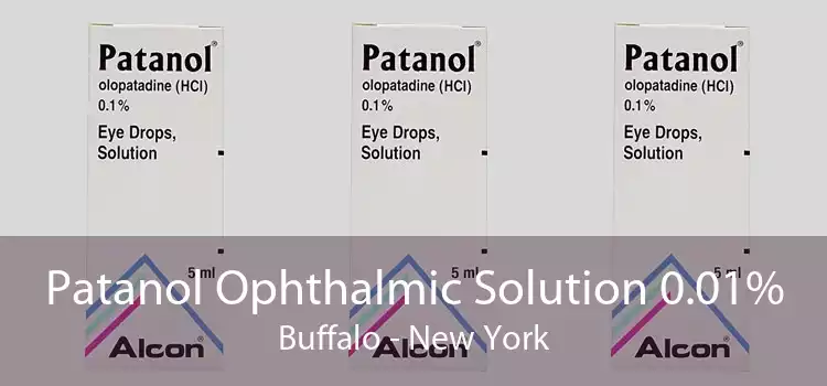 Patanol Ophthalmic Solution 0.01% Buffalo - New York