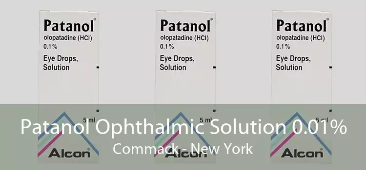Patanol Ophthalmic Solution 0.01% Commack - New York