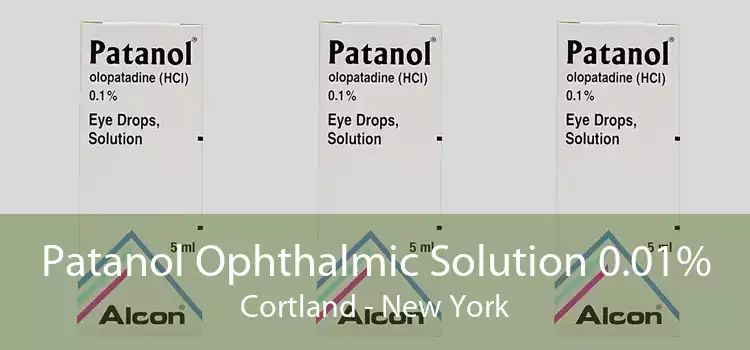 Patanol Ophthalmic Solution 0.01% Cortland - New York