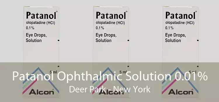 Patanol Ophthalmic Solution 0.01% Deer Park - New York