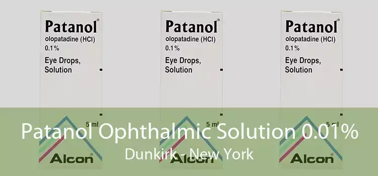 Patanol Ophthalmic Solution 0.01% Dunkirk - New York