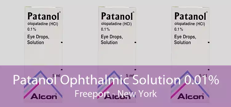 Patanol Ophthalmic Solution 0.01% Freeport - New York