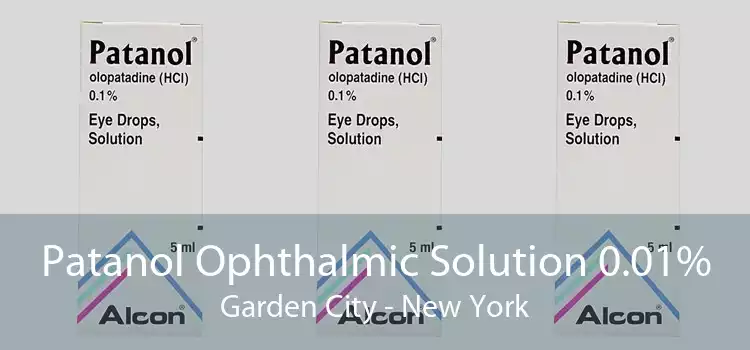 Patanol Ophthalmic Solution 0.01% Garden City - New York