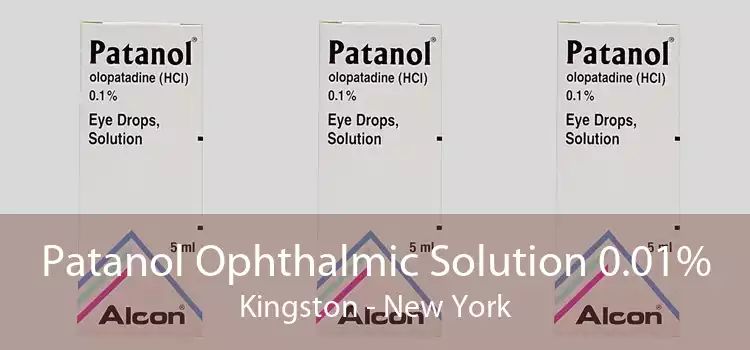 Patanol Ophthalmic Solution 0.01% Kingston - New York