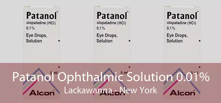 Patanol Ophthalmic Solution 0.01% Lackawanna - New York