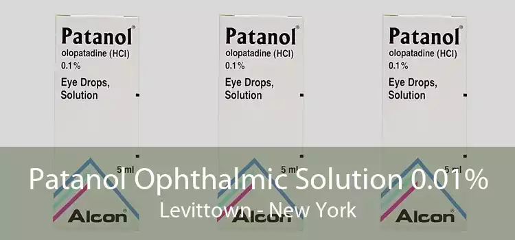 Patanol Ophthalmic Solution 0.01% Levittown - New York