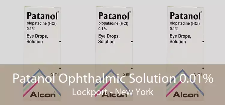 Patanol Ophthalmic Solution 0.01% Lockport - New York