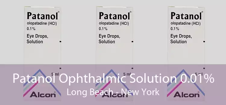 Patanol Ophthalmic Solution 0.01% Long Beach - New York