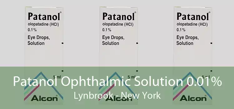 Patanol Ophthalmic Solution 0.01% Lynbrook - New York