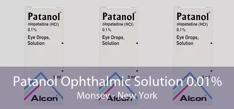 Patanol Ophthalmic Solution 0.01% Monsey - New York