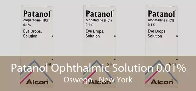 Patanol Ophthalmic Solution 0.01% Oswego - New York