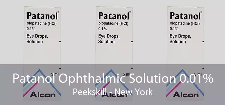 Patanol Ophthalmic Solution 0.01% Peekskill - New York