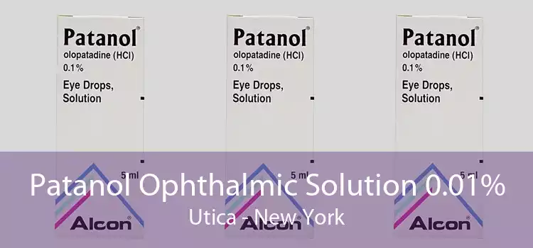 Patanol Ophthalmic Solution 0.01% Utica - New York