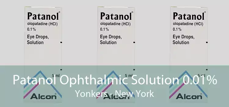 Patanol Ophthalmic Solution 0.01% Yonkers - New York