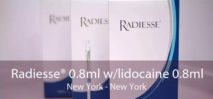 Radiesse® 0.8ml w/lidocaine 0.8ml New York - New York
