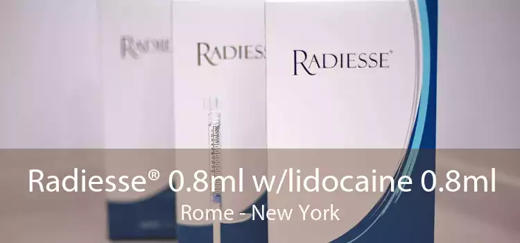 Radiesse® 0.8ml w/lidocaine 0.8ml Rome - New York