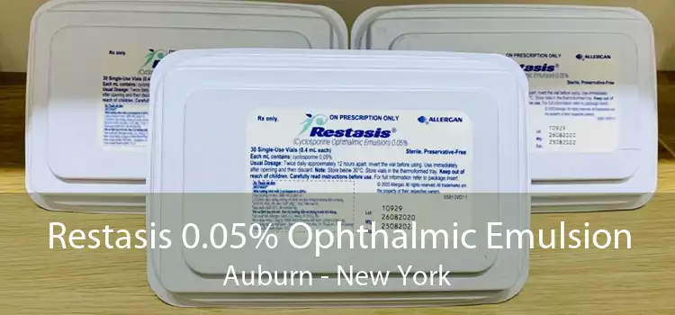 Restasis 0.05% Ophthalmic Emulsion Auburn - New York