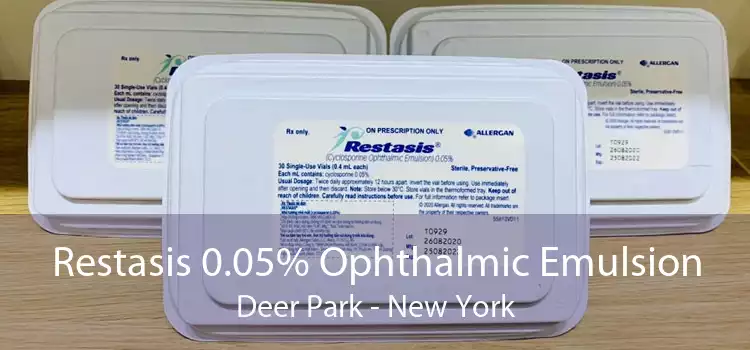 Restasis 0.05% Ophthalmic Emulsion Deer Park - New York