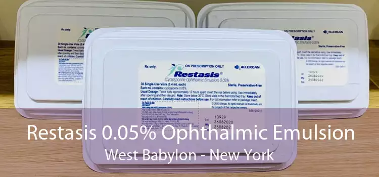 Restasis 0.05% Ophthalmic Emulsion West Babylon - New York