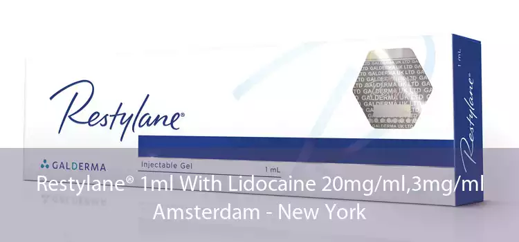 Restylane® 1ml With Lidocaine 20mg/ml,3mg/ml Amsterdam - New York