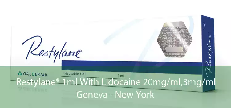 Restylane® 1ml With Lidocaine 20mg/ml,3mg/ml Geneva - New York