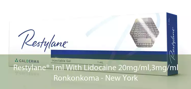 Restylane® 1ml With Lidocaine 20mg/ml,3mg/ml Ronkonkoma - New York