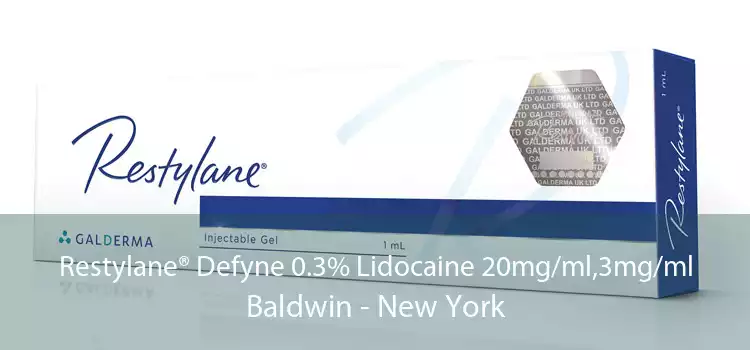 Restylane® Defyne 0.3% Lidocaine 20mg/ml,3mg/ml Baldwin - New York