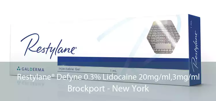 Restylane® Defyne 0.3% Lidocaine 20mg/ml,3mg/ml Brockport - New York