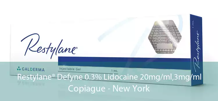 Restylane® Defyne 0.3% Lidocaine 20mg/ml,3mg/ml Copiague - New York