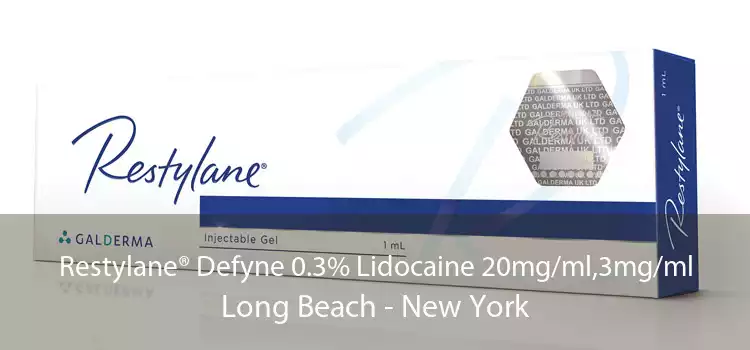 Restylane® Defyne 0.3% Lidocaine 20mg/ml,3mg/ml Long Beach - New York