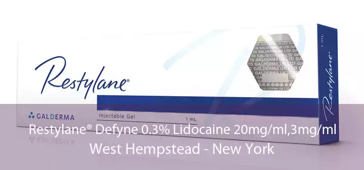Restylane® Defyne 0.3% Lidocaine 20mg/ml,3mg/ml West Hempstead - New York