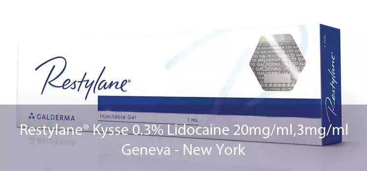 Restylane® Kysse 0.3% Lidocaine 20mg/ml,3mg/ml Geneva - New York