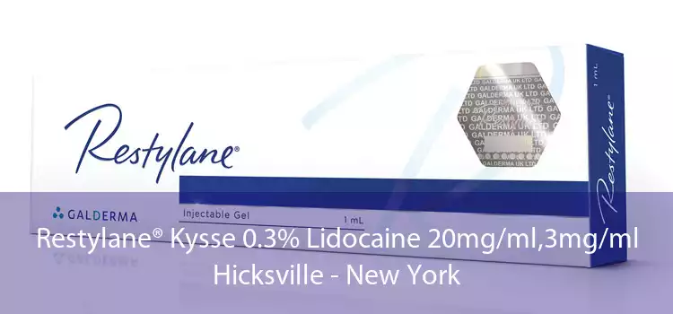 Restylane® Kysse 0.3% Lidocaine 20mg/ml,3mg/ml Hicksville - New York