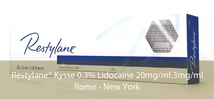Restylane® Kysse 0.3% Lidocaine 20mg/ml,3mg/ml Rome - New York