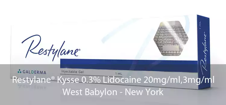 Restylane® Kysse 0.3% Lidocaine 20mg/ml,3mg/ml West Babylon - New York