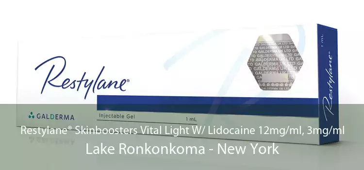 Restylane® Skinboosters Vital Light W/ Lidocaine 12mg/ml, 3mg/ml Lake Ronkonkoma - New York